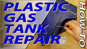 How To Replace A Crack In Your Plastic Gas Tank | Fix Your Dirt Bike.com