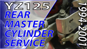 94 - 01 Yamaha YZ125 - Rear Master Cylinder Rebuild | Fix Your Dirt Bike.com