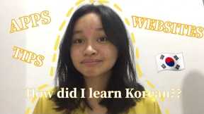 How did I learn Korean??🇰🇷 || free resources + tips