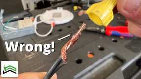 Most Common DIYer Electrical Mistake - Don't Let This Be You!