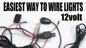 How To Wire In Relay Harness For Lights, SIMPLE!