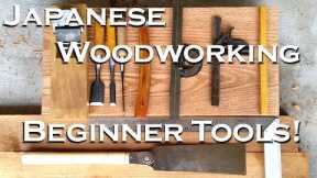 Beginning Japanese Woodworking || Basic Tool Kit