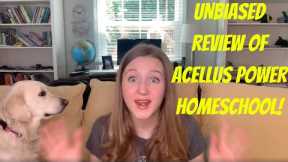 UNBIASED review of Acellus Power Homeschool curriculum! PLUS FREE resources below!