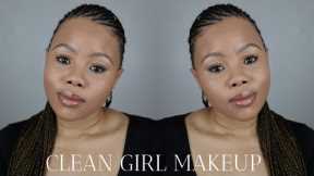 CLEAN GIRL MAKEUP TUTORIAL| Beginner makeup tutorial in SESOTHO | Phaello Tshabalala