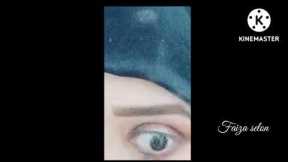 Halo smokey eye makeup tutorial for beginners.Beauty with grace selon Faiza 💄👁️