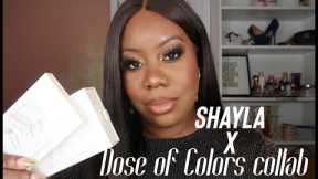 Shayla X Dose of Colors Collab | Review & Makeup Tutorial | Allurebyash