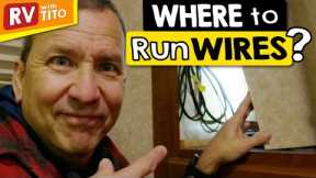 Running Wires Through RV Walls // How To