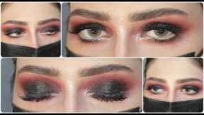 Smokey glitter eye makeup Tutorial || Step by step easy party/ Festival eye makeup
