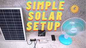 How To Setup A Solar Power System | Cheap Solar Panel System | Quick and Easy Guide