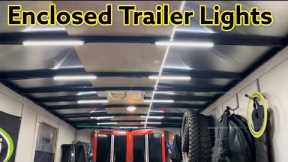 Wiring Lights In A Cargo Trailer | How To Add A Battery And Lights In An Enclosed Trailer