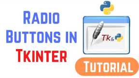 Tkinter Tutorial For Beginners 7 - Radio Buttons in Tkinter