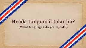 What Languages Do You Speak? - In Icelandic [EP.49]