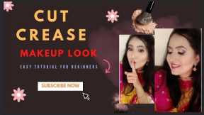 Makeup Tutorial || Cut Crease Eyeshadow Look || Festive Makeup Look || Haldi Makeup Lookll Cutcrease