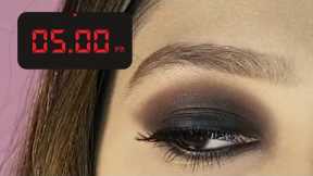 Smokey Eye Makeup In Just 5 Minute | Easy Tutorial For Beginners | MUST TRY THIS!!!