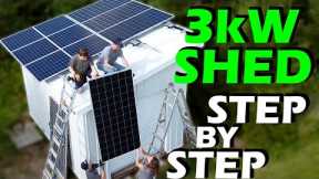 POWER MY HOME - 3kW Solar Panel System Installation - Step by Step