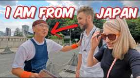 No, which country are you REALLY from? The Western man born in Japan