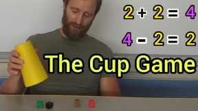 Number Sense, Fact Families, The Cup Game! Mr. B's Brain - A Mini Lesson