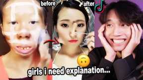 CRAZY asian makeup transformation is like WITCHCRAFT to me...