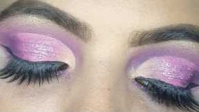 Purple Party Eye Makeup|| How To Purple Cut Crease Eye Makeup Tutorial||@Kanchan Sharma