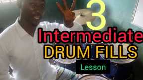 DRUM LESSON_ Just three 3 but great & amazing Drum Fills that will improve all intermediate Drummers