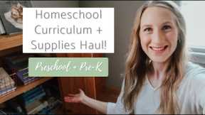 Homeschool Curriculum and Supplies Haul