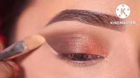 How to eye makeup for biggner step by step guide/eye makeup/cookie beauty #makeuptutorial #eyemakeup