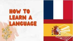 How to study a language