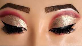 easy quick cut crease eye makeup tutorial||makeup mask||makeup and mehndi designs creativity