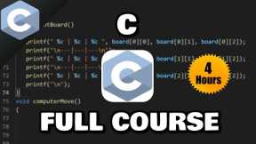 C Tutorial: Full Course for Beginners 🕹️ (FREE)
