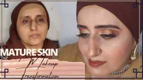 How to do makeup on mature skin | Easy Makeup Tutorial By Khadija Zohaib