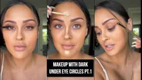 Makeup With Dark Under Eye Circles Pt.1 l Christen Dominique