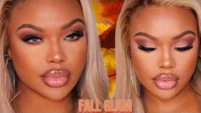 MY GO TO FALL FULL GLAM MAKEUP TUTORIAL 🍂