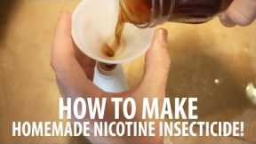 Homemade Insect Spray: How To Make Nicotine Insecticide!