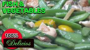 Easy and Simple Way of Cooking Super Delicious Fish and Vegetables For a Healthy Diet
