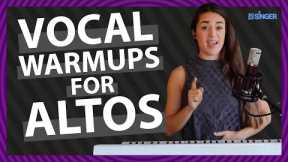Beginner ALTO Vocal Exercises - Easy 10 minute warmup | 30 Day Singer