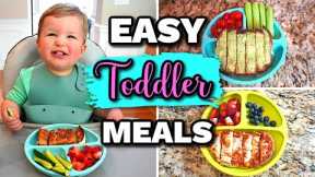 QUICK and EASY TODDLER MEALS (for Moms Who Don’t Cook!)