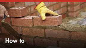 Bricklaying 101: How To Build A Brick Wall - Bunnings Warehouse