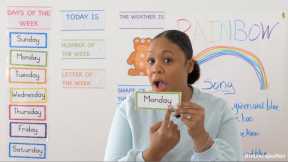 Monday - Preschool Circle Time - Learn at Home - Monday 3/23