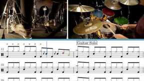 How to play - Lonely Day (System Of A Down) on drums. Lesson|cover|score|transcription|pdf|tutorial