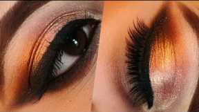 Smudge Liner Eye Makeup Look||Step By Step Eye Makeup Tutorial||