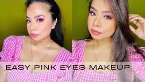 Step by step easy glitter eye makeup tutorial ll