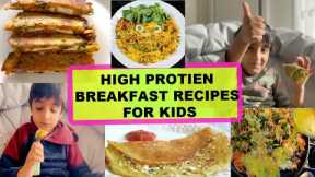 HIGH PROTEIN VEG BREAKFAST RECIPES FOR KIDS~WHAT MY 5 YEAR OLD EATS~INDIAN MOM COOKING FOR KIDS