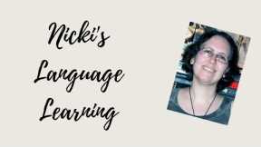 Nicki's Language Learning - 17 - Language-Learning Favourite Things
