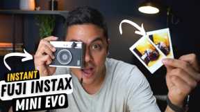 Hybrid Film AND Digital Camera? Fuji Instax Mini Evo: My User Experience + Review! Polaroid Killer