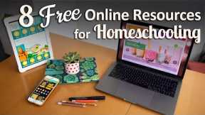 8 FREE Online Homeschooling Resources For All Ages & Subjects // Homeschooling During Isolation