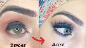 5 Minutes Classic Black Smokey Eye tutorial/easy for beginners/#viral #tutorial @Makeup By MARYAM