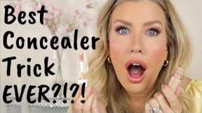 OVER 40? TRY THIS LIFE CHANGING CONCEALER TRICK | NO MORE CREASING!?!?