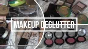 Makeup declutter: Primers, Foundations, Concealers.Powders, Bronzers, Blushes and Setting Spray 2022