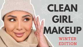 CLEAN GIRL MAKEUP TUTORIAL WINTER EDITION | NINA UBHI