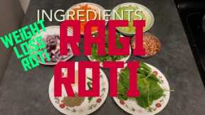 RAGI ROTI #veganfood #diabetesdiet #ragi !!!WEIGHT LOSS ROTI!! HEALTHY RAGI ROTI #fingermilletroti